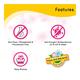 Tiffy & Toffee Non-Alcoholic Hand Sanitizer - Lemon 500 ml + Baby Laundry Detergent 200 ml - Baby Skin Care