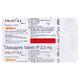 OLET 2.5mg Tablet 15's - Schizophrenia-Aps