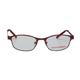 Vision Express 48944 Shiny Wine Oval Eyeglasses (Including Anti-Reflective Coating Lens) 1's - Wearables Eye Glasses