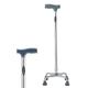 Guardian 4 Leg Walking Stick - Grey - Walker & Walking Stick