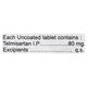 BITATEL 80mg Tablet 10's - Hypertension-Ang