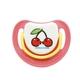 Pigeon Silicone Pacifier Step 3 - Cherry - Pacifiers & Teethers