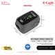 Eagle Fingertip Pulse Oximeter (EOM-6101A) - Black - Health Monitors And Equipment