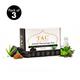 TAC The Ayurveda Co. Activated Charcoal Sugar Soap (Pack of 3 x 300 gm) - Personal Care (Ayush)
