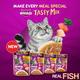 Whiskas Tasty Mix Seafood Wakame Seaweed in Gravy (Pack of 70gm x 12) 840 gm - Petfood