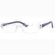 Klar Eye Rectangle Rimless K-511 Reading Glass - Purple, 1.25 Power - Men Eyeglasses