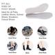 Dr Foot Air-Pillow Insoles Pair (S) 1's - Manicure & Pedicure Kits