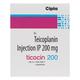 Ticocin 200mg Injection 1's - Bacterial Infections-OAB