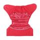 Bumberry Reusable Diaper Cover (2-36 Months) with 2 Wet Free Inserts - Red - Diapers & Wipes