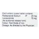 Prirab LS 75/20mg Tablet 10'S - Ulcer/Reflux/Flatulence-Aaa