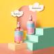 Natural Vibes Activated Shower Gel + Natural Vibes Moisturising Body Lotion 600 ml - Bath Kits & Sets