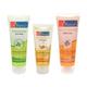 Dr Batra's Moisturizing Face Wash 100 gm + Instant Glow Face Wash 50 gm + Daily Care Face Wash 100 gm - Face Washes