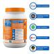 Fast&Up Whey Advanced Protein Powder - Creamy Vanilla Flavour 912 gm - Whey Proteins