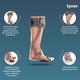 Tynor Foot Drop Splint Left (S) (D 17) - Ankle/Foot Supports