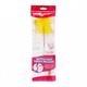 Farlin Bottle & Nipple Brushes - Pink & Yellow 1's - Baby Safety