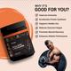 Nirvasa BCAA Advanced Powder with L-Glutamine - Blueberry Flavour 210 gm - Bcaa Supplements