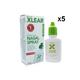 Xlear Adult Natural Saline Nasal Spray for Sinus and Allergy Relief (Pack of 5 x 10 ml) - Nasal Decongestion