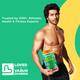 Fast&Up Vegan Plant Protein Powder - Strawberry Splash Flavour 440 gm - Workout Essentials