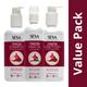 Sesa Onion Hair Growth & Damage Repair Kit (Sesa Onion Hair Oil 200 ml + Sesa Onion Shampoo 300 ml + Sesa Onion Conditioner 300 ml) - Personal Care (Ayush)