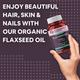 CF Flax Seed Oil 1250 mg Softgel Capsule 60's - Herbal Dietary Supplement