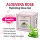 Eartho Essentials Hydrating Glow Gel - Aloevera Rose 100 gm - Face Gels
