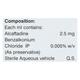 CAFTADINE 0.25% Eye Drops 5ml - Eye conditions-Oph