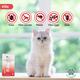 Wiggles Eraditch Spot On for Cats Fleas Ticks Remover Treatment Drops 0.5 ml - Pet Grooming