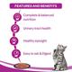 Whiskas Adult Salmon in Gravy (Pack of 85gm x 48) 4080 gm - Petfood