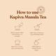 Kapiva Masala Tea Powder 100 gm - Teas