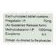 PREGAOHM Tablet 10's - Neuropathic Pain-Dru