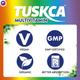 LifeZen Tuskca Multivitamin Effervescent Tablet - Lime & Lemon 20's - Multi-Vitamins