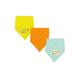 Mothercare Mummy and Daddy Dribbler Bibs - Multicolor (Pack of 3) - Feeding & Nursing