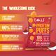Taali Protein Puffs - Smoky Barbeque 60 gm - Nutritional Bars
